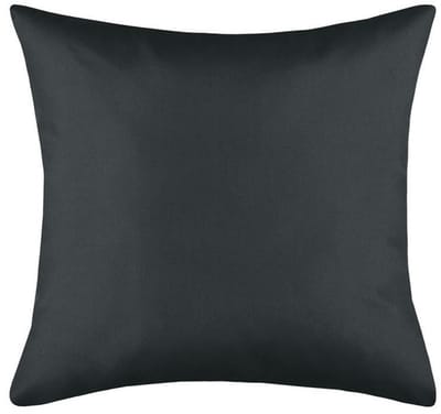 Stof Textile sierkussen Hawaii - antraciet - 40 x 40 cm - bank kussens - binnen/buiten - polyester