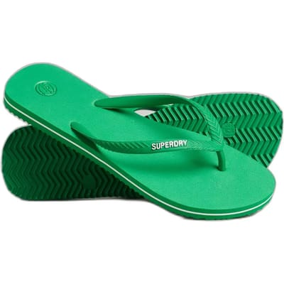Superdry Vintage Classic Slippers Groen EU 36-37 Vrouw