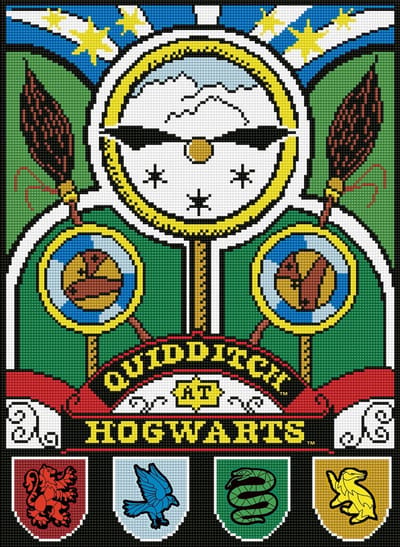 DIAMOND DOTZ Quidditch - Diamond Painting - 57x42 cm