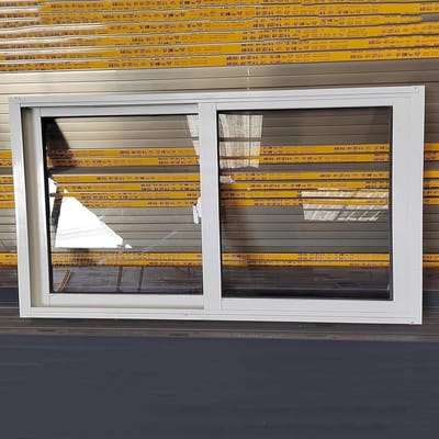 Schuurraam - Ventilatieraam - Licht en lucht - Schuifontwerp - 20 x 13 inch - Wit