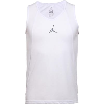 Maillot de Basketball Jordan Flight Homme Blanc S