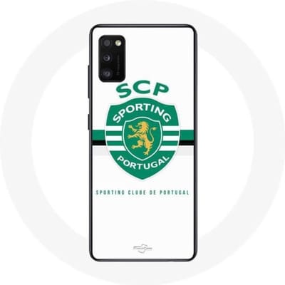 Coque - Maniacase - Samsung Galaxy A41 - Souple - Noir - SCP Sporting Portugal noir