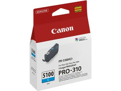 Canon PFI-5100 C inktcartridge 1 stuk(s) Origineel Cyaan
