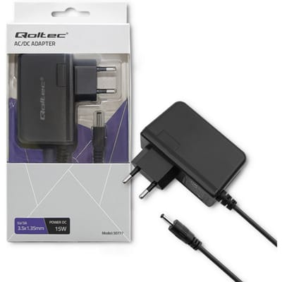 Qoltec 15W plug-in voeding |   5V |   3A |   3.5*1.35
