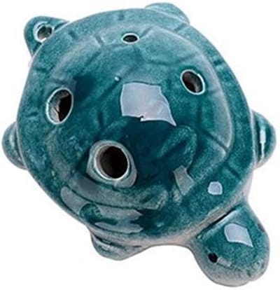 Ocarina Fluit - Muziek Instrument - Beginners Leren - Keramisch Materiaal - 6 Gaten - Cartoon Schildpad