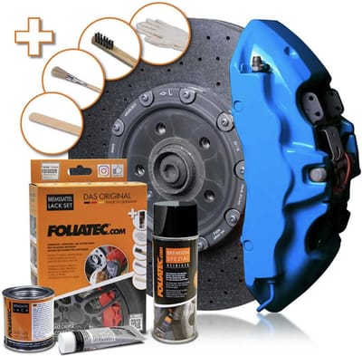 Foliatec Remklauwlakset - GT blauw - 3 Componenten
