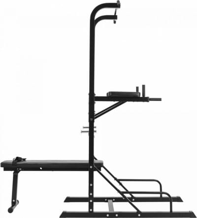 Gorilla Sports Multistation - Krachtstation - Met Halterbank - Dipsteunen - Pull up bar