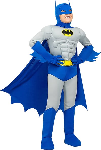 Funidelia | Deluxe Batman: The Brave and the Bold Kostuum - Maat: 101 - 104 cm