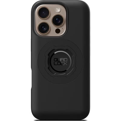 Quad Lock® MAG - Geschikt voor Apple iPhone 16 Pro - Telefoonhoesje - Cover - Zwart - Hoes