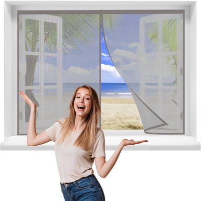 Versterkt Hor voor Deur en Raam 130x70cm - Kindveilig en Krasbestendig