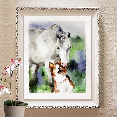 Volledige vierkante/ronde boor 5D DIY Diamond schilderij borduurwerk kruissteek 5D Home Decor cadeau Full Square 20X30CM