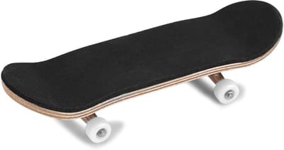 Vingerskateboard Set - Mini skateboard - Vaardigheden Oefenen - Inclusief Opbergdoos - 96 x 28 mm - Wit