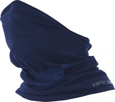 Brubeck Halve Bivakmuts / Half Balaclava – Hoogwaardige Merino Wol Blend – Night Donkerblauw S/M – Unisex
