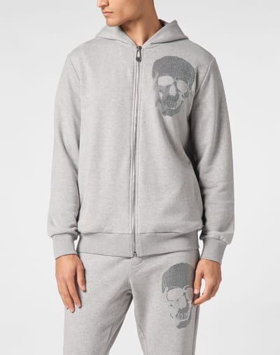 Sweatshirt Met Capuchon Skull