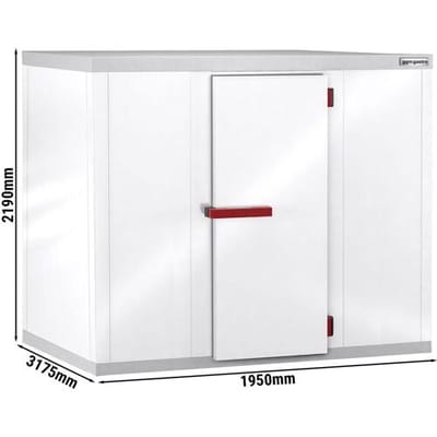 GGM Gastro Tiefkühlzelle - 1950x3170 - 10,15m³ Wit