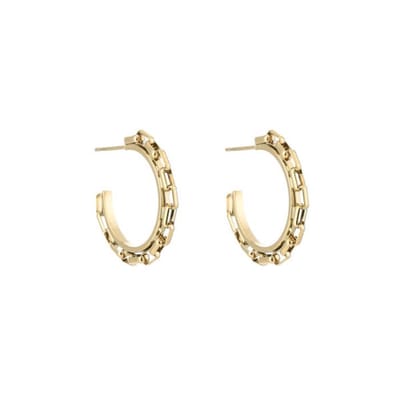 Bijoutheek Oorbellen ketting hoop Goud