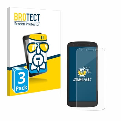 Screenprotector 3 Stuks voor Zebra TC22 / TC27 Beschermglas transparant