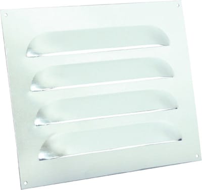 Nedco schoepenrooster 250x200mm - bold line - kleine schoep - aluminium