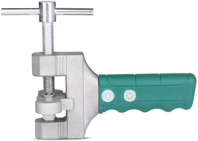 Dailygoods- Tegelsnijder 600 mm - Keramisch - Roestvrij staal - Draagbaar - Breekijzer - Verlengde handgreep - Groot snijwiel