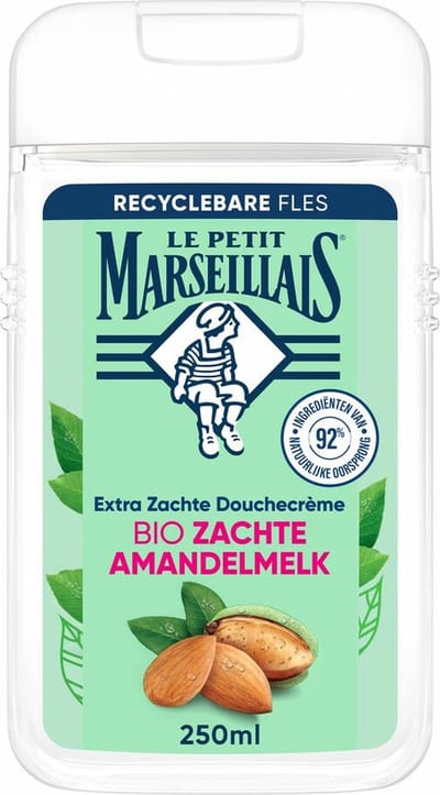 12x Le Petit Marseillais Douchecrème Sweet Almond 250 ml