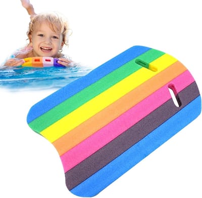 Zwemplank voor kinderen - Zwemhulp beginners - Zwemtechniek verbeteren - Opvallende kleuren - 48 x 30 cm - Kleurrijk