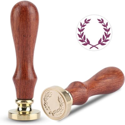 1 stuk retro houten zegellakstokjes, klassieke zegelstempel voor huwelijksuitnodigingskaarten(091)