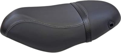 Buddyseat Piaggio zip 2000 Zwart / Witte Bies (Special Edition) Origineel 679180