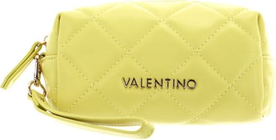 VALENTINO Toilettas Ocarina Soft Cosmetic Case Lime Geel