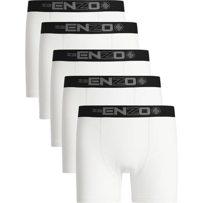 Enzo | 5-pack Heren Boxershorts Katoen Stretch Ondergoed