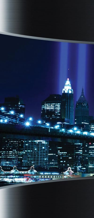 View City Brooklyn Bridge New York City Photo Wallcovering