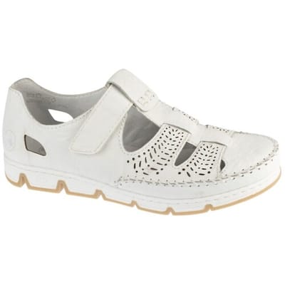 Rieker Shoes 49958, Vrouwen, Wit, Schoenen, maat: 37