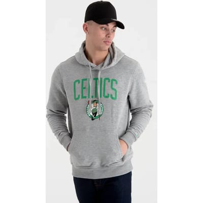 Sweat   capuche New Era  avec logo de l'équipe Boston Celtics