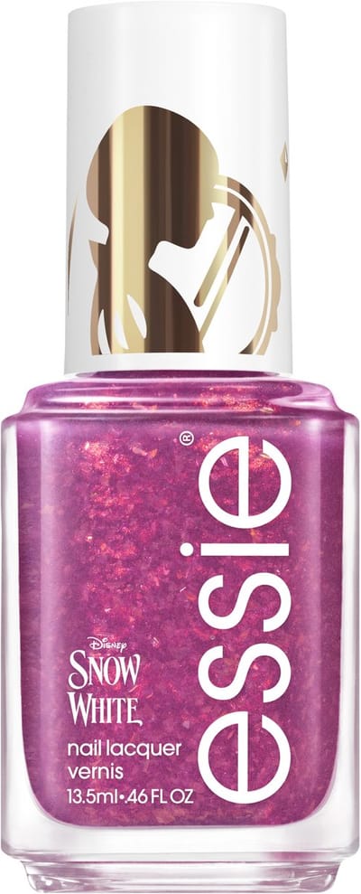 essie x Disney's Snow White 55 fiercest of them all nagellak - special effects - salonkwaliteit - donkerroze - 13,5ml
