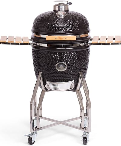 YAKINIKU Kamado - LARGE BASIC - 19 inch - 49 cm Grilloppervlak - Inclusief Onderstel & Zijtafels - 6-8 Personen