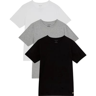 Pyjama's / nachthemden Lyle &amp; Scott Basis T-shirtpakket van 3 stuks
