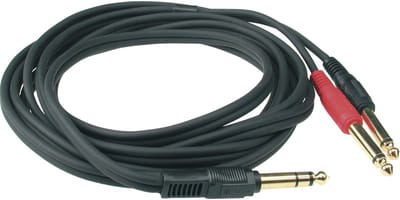 Klotz Insertkabel / jack, 2 m AY1-0200, goudcontacten - Insert kabel