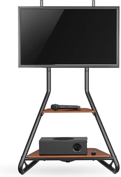 Nedis TV Floor Stand | 37 - 75 " | Maximum supported screen weight: 40 kg - Max 40 kg - recommended for 75"