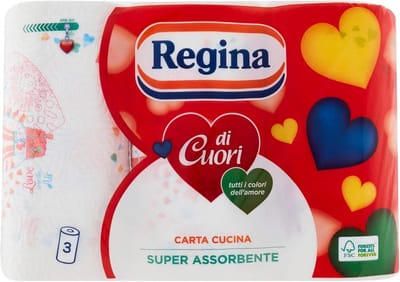 Papier 3-laags met super absorptievermogen - 2 verpakkingen met elk 3 rollen