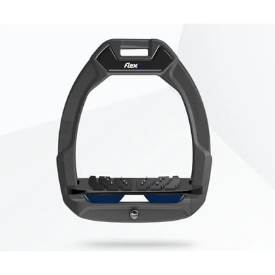 Veiligheidssporen Paardrijden Incliné Ultra Grip Antraciet/Zwart/Marine Flex-On Safe-On