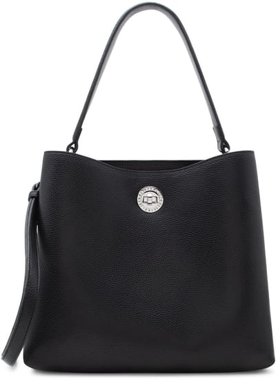 L.CREDI Rada Schoudertas 30 cm - Dames - schwarz