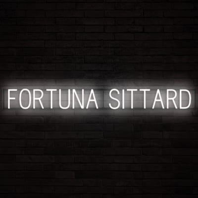 FORTUNA SITTARD - Lichtreclame Neon LED bord verlicht | SpellBrite | 136,66 x 16 cm | 6 Dimstanden & 8 Lichtanimaties | Reclamebord neon verlichting