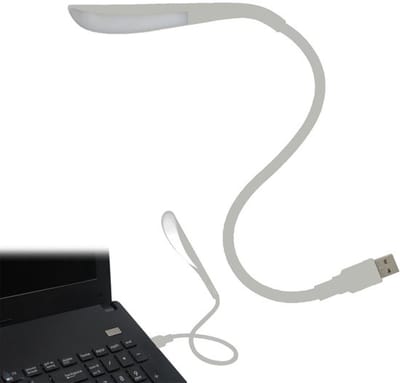 Allecto - Dimbare USB-lamp - Led computerlamp - Energiezuinig - Wit