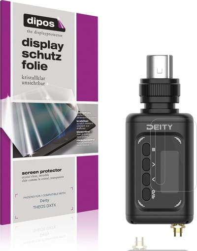 dipos – 4x Beschermfolie geschikt voor Deity THEOS DXTX | Krasbestendige & heldere Screenprotector Ultra-Thin