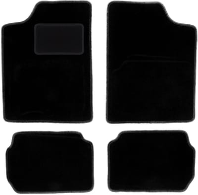 Zwarte veloursmatten voor: Suzuki Swift II hatchback, sedan (1988-2004)