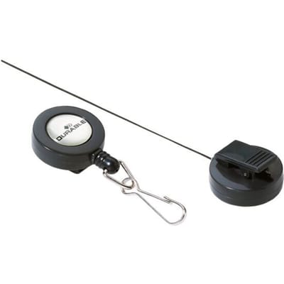 DURABLE Retractable reel with keyring