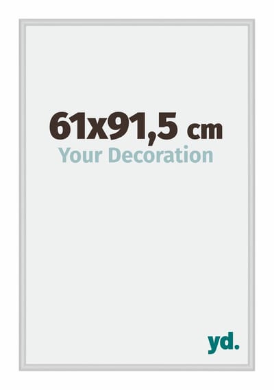 Your Decoration - Fotolijst 61x91,5 cm - Aluminium - Zilver Mat - Miami