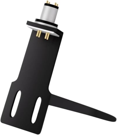 Platenspeler Houder - Phono Cartridge - Vinyl Afspelen - Aluminium Constructie - 1x1x1 cm - Zwart