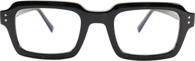 Montour Blauw Licht Bril - Zonder Sterkte - LEVI - Vierkant Model - Zwart - Computerbril - Blue Light Glasses