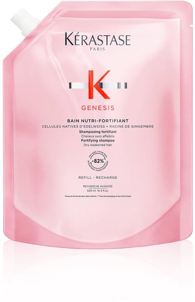 Kérastase Genesis Bain Nutri-Fortifiant Shampoo Tegen Haaruitval 500ml Refill