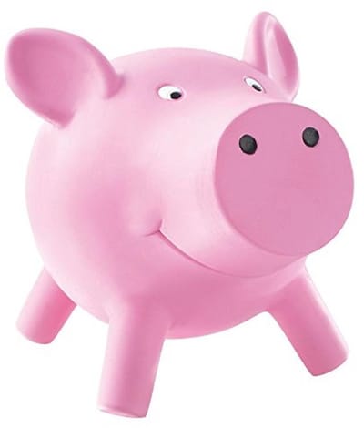 Spaarpot Varken - Kinder spaarpot - Geld Besparen - Leuk Cadeau - 16 x 13 cm - Roze